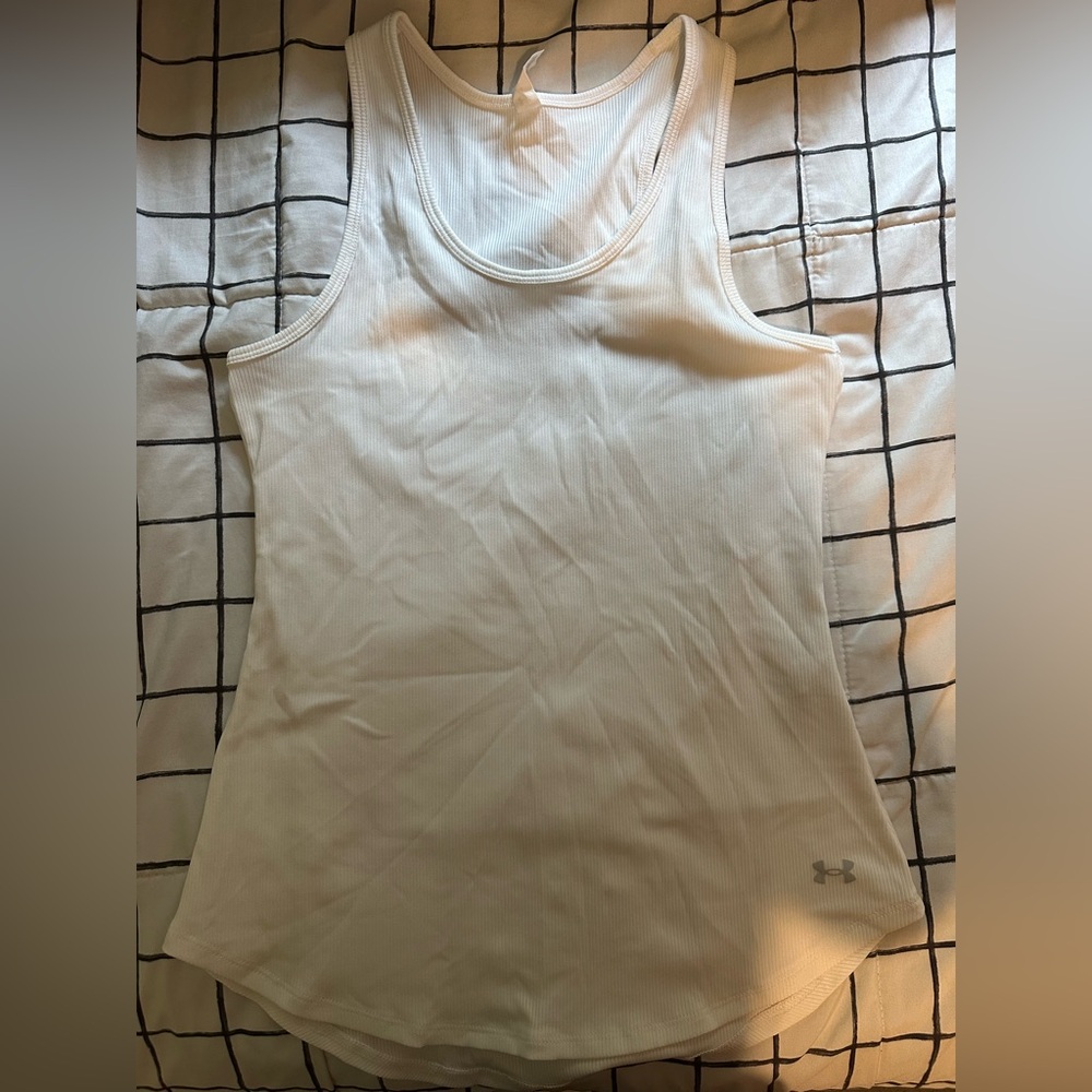 LG Women's White Tank Top